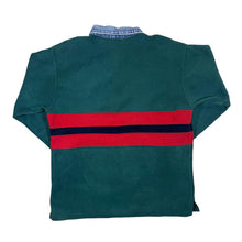 Load image into Gallery viewer, Vintage ST MICHAEL Marks & Spencer Colour Block Denim Collared Fleece Sweatshirt