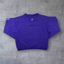 Load image into Gallery viewer, Vintage Pro Player NBA Toronto Raptors Embroidered Purple Basketball Sweatshirt