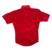 Load image into Gallery viewer, Vintage 90's Open Range Cowboy Western Red Popper Short Sleeve Shirt