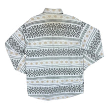 Load image into Gallery viewer, Vintage 90's LERROS Aztec Patterned Long Sleeve Flannel Shirt