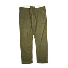Load image into Gallery viewer, POLO RALPH LAUREN Military Selvedge Chino Limited Run Cotton Twill Straight Leg Trousers