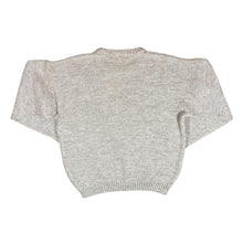 Load image into Gallery viewer, Vintage TOM SAYERS Classic Cream Cable Knit Acrylic Wool Sweater Jumper