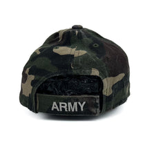 Load image into Gallery viewer, Vintage UNITED STATES ARMY Embroidered Patch Camo Print Military Baseball Cap
