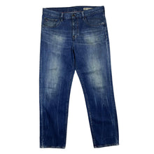 Load image into Gallery viewer, HILFIGER DENIM Tommy Hilfiger "Woody Comfort" Blue Denim Relaxed Straight Leg Jeans