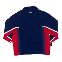 Load image into Gallery viewer, Vintage CHIEMSEE Colour Block Mini Centre Logo 1/4 Zip Pullover Fleece Sweatshirt