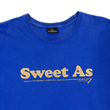 Load image into Gallery viewer, Early 00's Global Culture SWEET AS Translation Definition Novelty Spellout Graphic T-Shirt