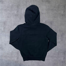 Load image into Gallery viewer, Champion Classic Embroidered Big Logo Spellout Pullover Black Hoodie