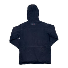Load image into Gallery viewer, Vintage TOMMY HILFIGER JEANS Mini Logo Fleece Lined Hooded Canvas Jacket