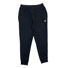 Load image into Gallery viewer, CHAMPION Reverse Weave Classic Mini Logo Black Sweatpants Bottoms