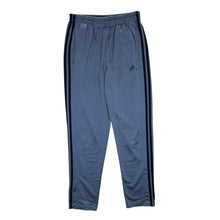 Load image into Gallery viewer, ADIDAS Three Stripe Mini Logo Dark Grey Sports Tracksuit Bottoms