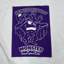 Load image into Gallery viewer, Vintage 90’s Screen Stars MONSTER MUNCH “New Spooky Tazos” Crisps Promo Single Stitch T-Shirt