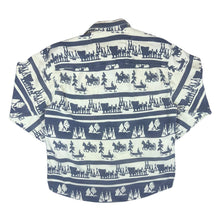 Load image into Gallery viewer, Vintage 90's CASA BLANCA Cowboy Western Patterned Striped Long Sleeve Flannel Shirt