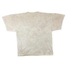 Load image into Gallery viewer, Vintage THE MOUNTAIN (2001) Tiger Animal Wildlife Graphic Cream Tie Dye T-Shirt