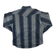 Load image into Gallery viewer, Vintage Wrangler Cowboy Cut Regular Fit Western Check X-Long Tails Long Sleeve Popper Shirt