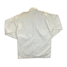 Load image into Gallery viewer, Vintage 90's RIVER GOLD Leather Panel Cowboy Western Long Sleeve Cotton Shirt