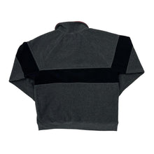 Load image into Gallery viewer, Vintage The Disney Store MICKEY Spellout Colour Block 1/4 Zip Pullover Fleece Sweatshirt