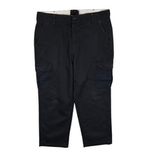 Load image into Gallery viewer, RED KAP Classic Straight Leg Black Workwear Cargo Pants Trousers
