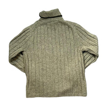 Load image into Gallery viewer, GAP Classic Ribbed Lambswool Knit Turtle Roll Neck Sweater Jumper