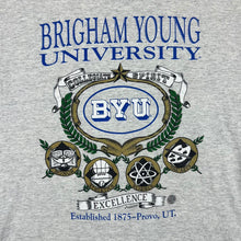 Load image into Gallery viewer, Vintage 90's BRIGHAM YOUNG UNIVERSITY BYU College Graphic Single Stitch T-Shirt
