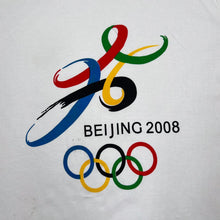 Load image into Gallery viewer, BEIJING OLYMPICS (2008) Big Logo Spellout Souvenir Graphic T-Shirt