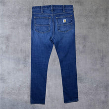 Load image into Gallery viewer, Carhartt "Straight Fit" Classic Blue Denim Regular Straight Leg Jeans