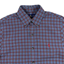 Load image into Gallery viewer, RALPH LAUREN &quot;Slim Fit&quot; 100% Cotton Stretch Plaid Check Long Sleeve Button-Up Shirt
