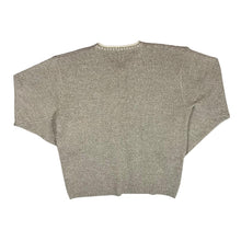 Load image into Gallery viewer, Vintage KARL ALEXANDER Grandad Patterned Knit Acrylic V-Neck Sweater Jumper
