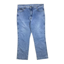Load image into Gallery viewer, WRANGLER "Texas Stretch" Classic Blue Denim Straight Leg Jeans