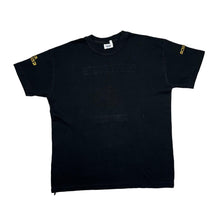 Load image into Gallery viewer, DUSTY BOOTS AIRFIELD Embroidered Cow Skull Souvenir Spellout Graphic T-Shirt