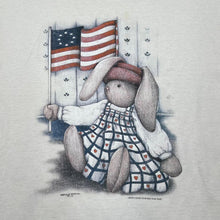 Load image into Gallery viewer, Vintage LIBERTY BUNNY (1988) Cartoon Kitsch Graphic Single Stitch T-Shirt