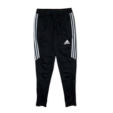 Load image into Gallery viewer, ADIDAS Climacool Three Stripe Black Straight Cuff Tracksuit Bottoms