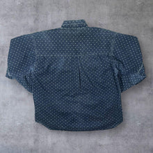 Load image into Gallery viewer, Vintage 233 Broadway Cowboy Western Star Patterned Long Sleeve Cotton Shirt