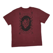 Load image into Gallery viewer, RVCA "Dayshift" Balance Opposites Skull Spellout Graphic Relaxed Fit T-Shirt