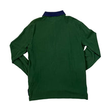 Load image into Gallery viewer, Early 00's POLO RALPH LAUREN "Custom Fit" Colour Block Embroidered Logo Long Sleeve Polo Shirt