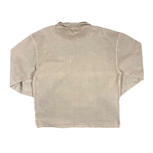 Load image into Gallery viewer, Early 00's WEIRD FISH Mini Logo Light Brown Beige 1/4 Zip Pullover Sweatshirt