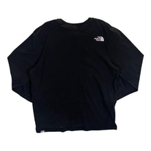 Load image into Gallery viewer, THE NORTH FACE TNF Classic Mini Logo Black Long Sleeve T-Shirt