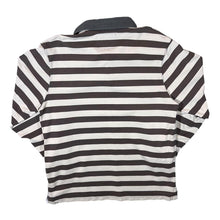 Load image into Gallery viewer, Joules Rugger Embroidered Crest Striped Long Sleeve Rugby Polo Shirt Top