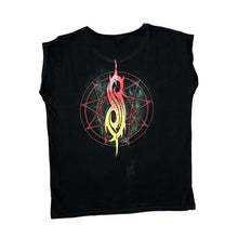 Load image into Gallery viewer, SLIPKNOT Gothic Logo Spellout Alternative Heavy Metal Band Sleeveless T-Shirt