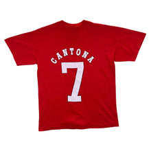 Load image into Gallery viewer, Vintage 90's Screen Stars MANCHESTER UNITED FC Eric Cantona Football Graphic Single Stitch T-Shirt