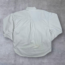 Load image into Gallery viewer, Vintage John Baner Cowboy Western Embroidered Cream Blue Cotton Long Sleeve Shirt