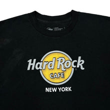 Load image into Gallery viewer, HARD ROCK CAFE "New York" Classic Souvenir Logo Spellout Graphic T-Shirt