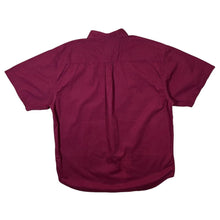 Load image into Gallery viewer, Vintage Carhartt FR Classic Burgundy Short Sleeve Cotton Button-Up Shirt