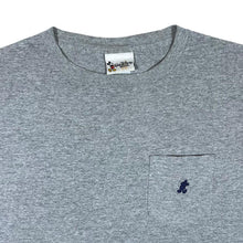Load image into Gallery viewer, Vintage WALT DISNEY WORLD Embroidered Mickey Pocket Logo Grey T-Shirt
