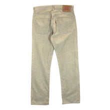 Load image into Gallery viewer, Early 00's LEVI'S 551 Classic Beige Corduroy Cord Straight Leg Trousers