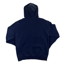 Load image into Gallery viewer, DISNEY "DONALD" Donald Duck Embroidered Spellout Navy Blue Pullover Hoodie