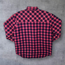 Load image into Gallery viewer, Vintage Tommi's Tartan Lumberjack Plaid Check Lightly Padded Flannel Over Shirt