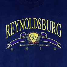 Load image into Gallery viewer, Vintage 90's REYNOLDSBURG "Ohio" USA Souvenir Graphic Single Stitch T-Shirt