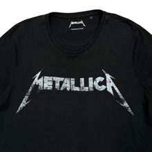 Load image into Gallery viewer, METALLICA Classic Logo Spellout Thrash Heavy Metal Music Band T-Shirt