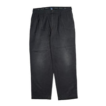 Load image into Gallery viewer, Early 00's POLO RALPH LAUREN "Polo Chino" Classic Black Cotton Straight Leg Chinos Trousers