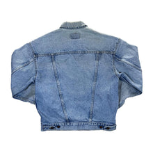 Load image into Gallery viewer, Vintage LEVI'S Red Tab Classic Blue Denim Trucker Bomber Jacket